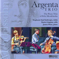 Argenta Trio | CD Cover
